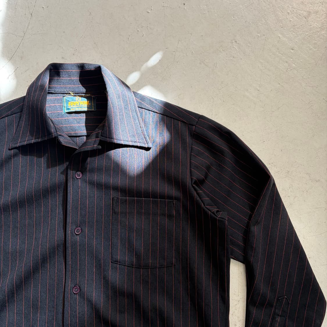 90s Feuston 빈티지 스트라이프 셔츠 M 상품이미지2
