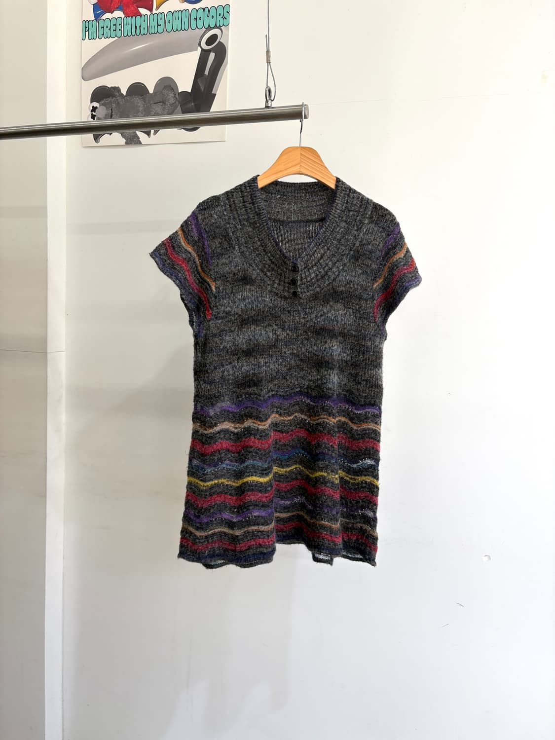 ARIEL (Made in Japan) 브이넥 니트 상품이미지1