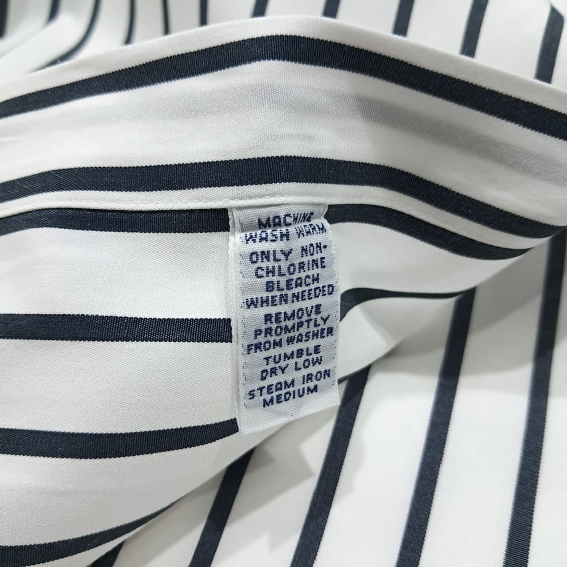 CL656 XL 폴로 90s 홍콩판 모노 스트라이프 셔츠 남방 상품이미지5