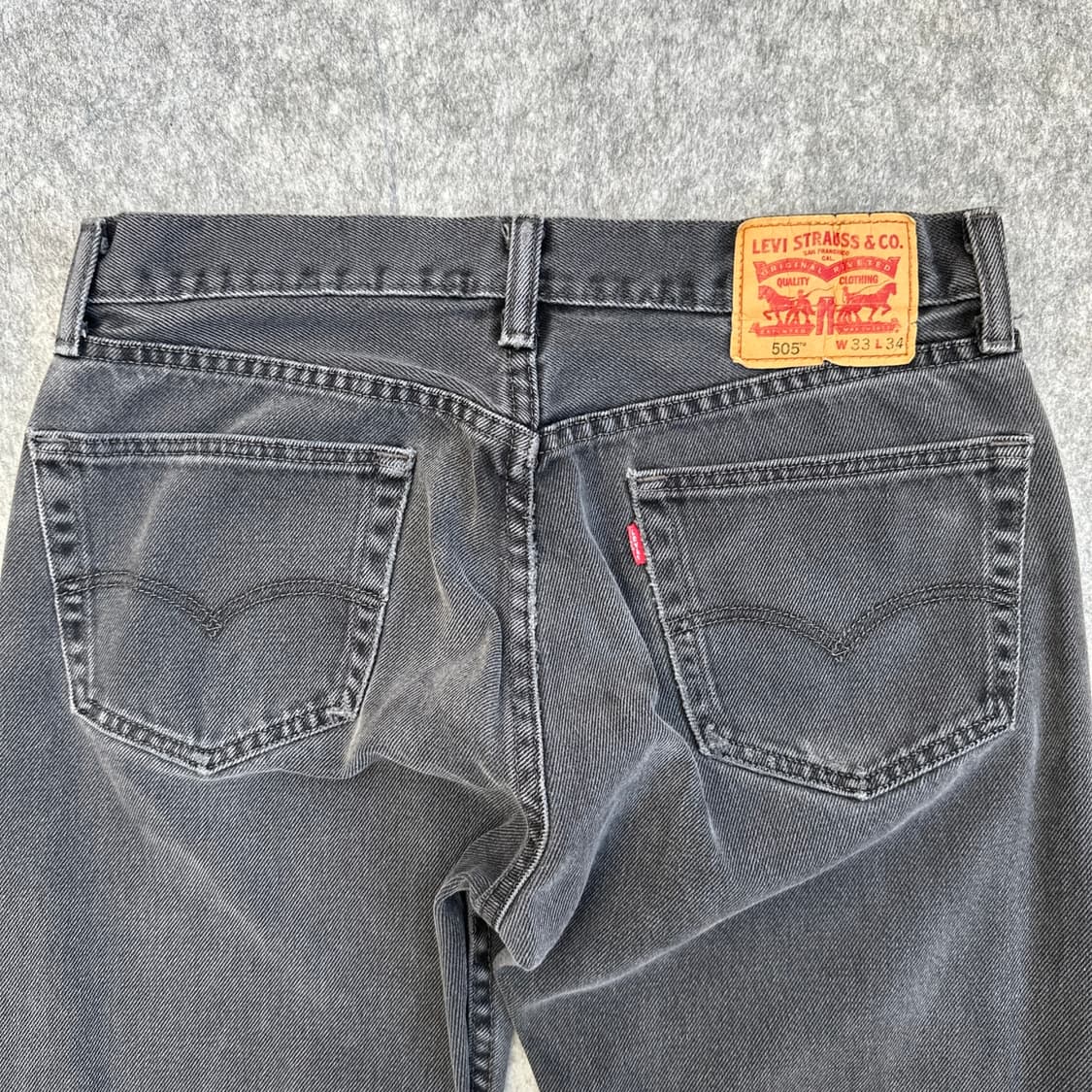 [Levi's] 리바이스 505 블랙진 33x34 상품이미지9