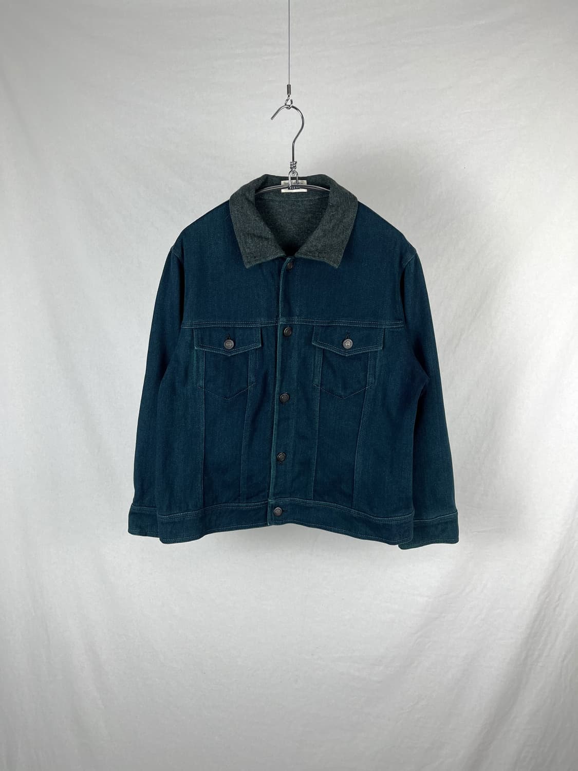 Vintage 블루워시드 데님 자켓  상품이미지1