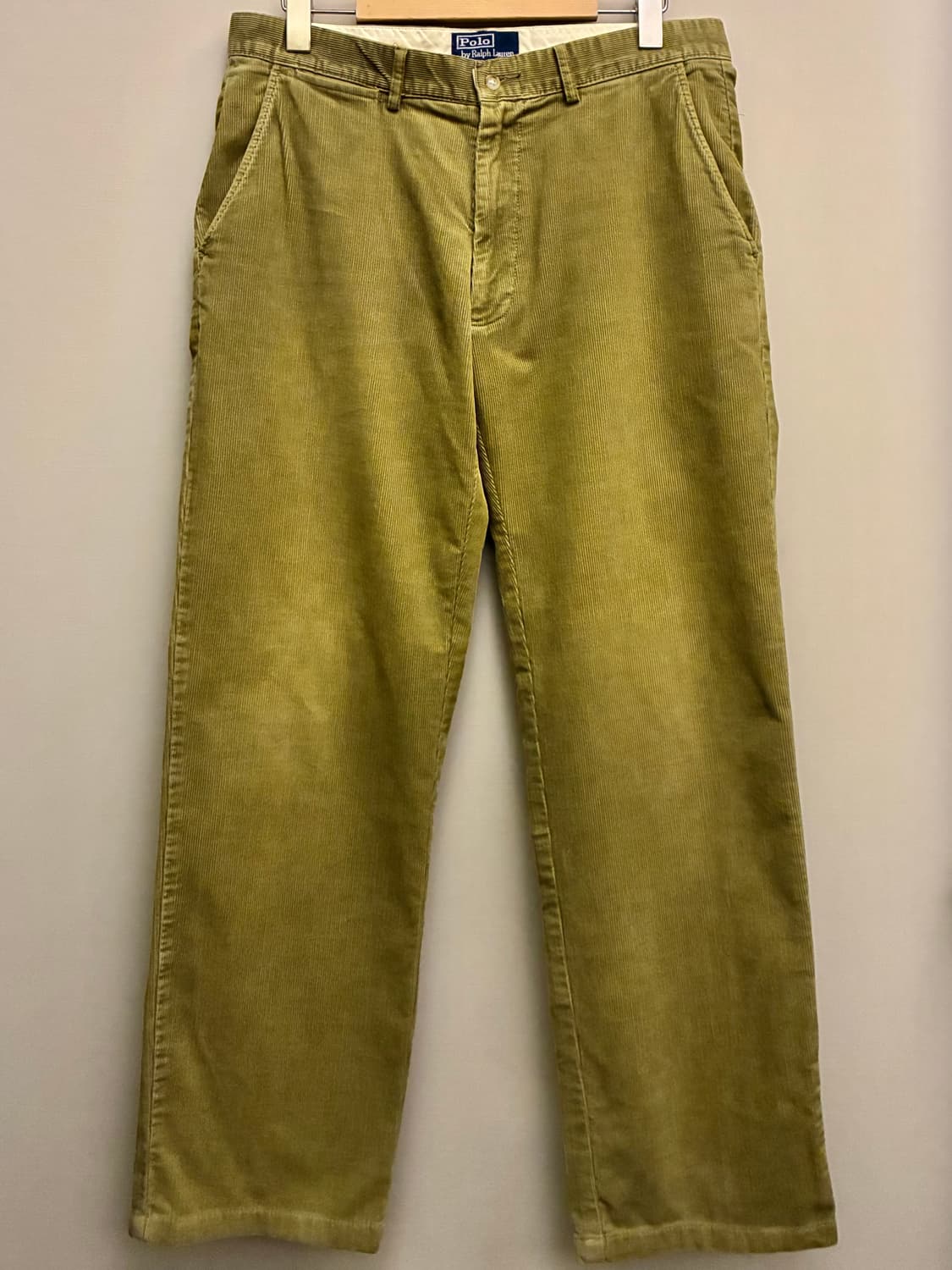 (32)POLO 폴로랄프로렌 골덴 코듀로이 치노팬츠 올리브 상품이미지1