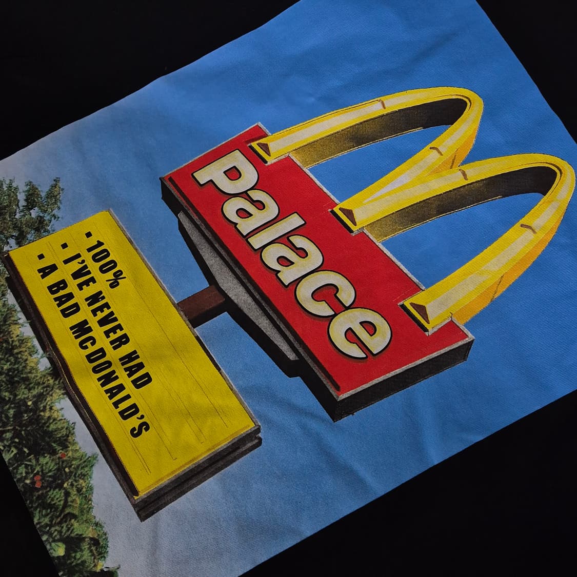 팔라스 X 맥도날드 콜라보 티셔츠 XXL사이즈 상품이미지4