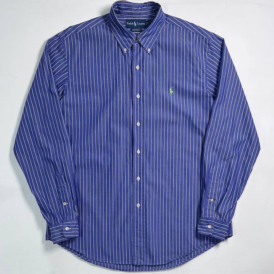 폴로 랄프로렌 블루 스트라이프 셔츠 상품이미지1