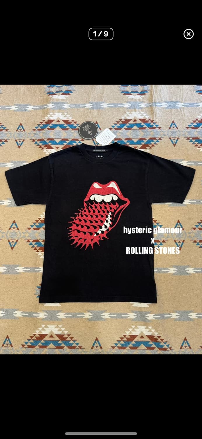 (구매) 히스테릭 글래머 롤링 스톤즈 반팔 상품이미지1