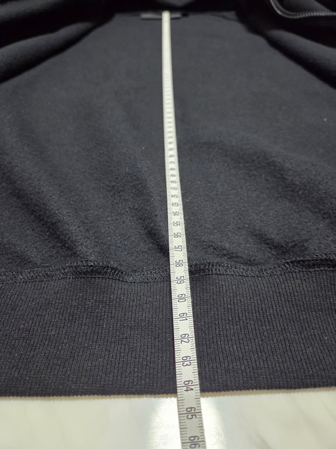 피오갓에센셜 블랙 후드집업 상품이미지8