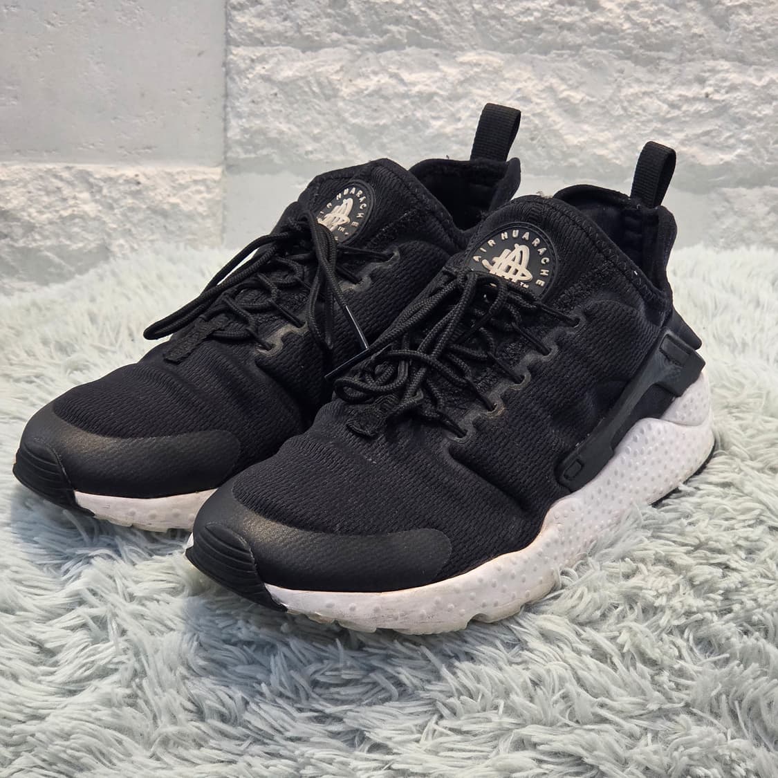 6a-15:나이키 에어 후아치 런 울트라 블랙(240) 상품이미지1