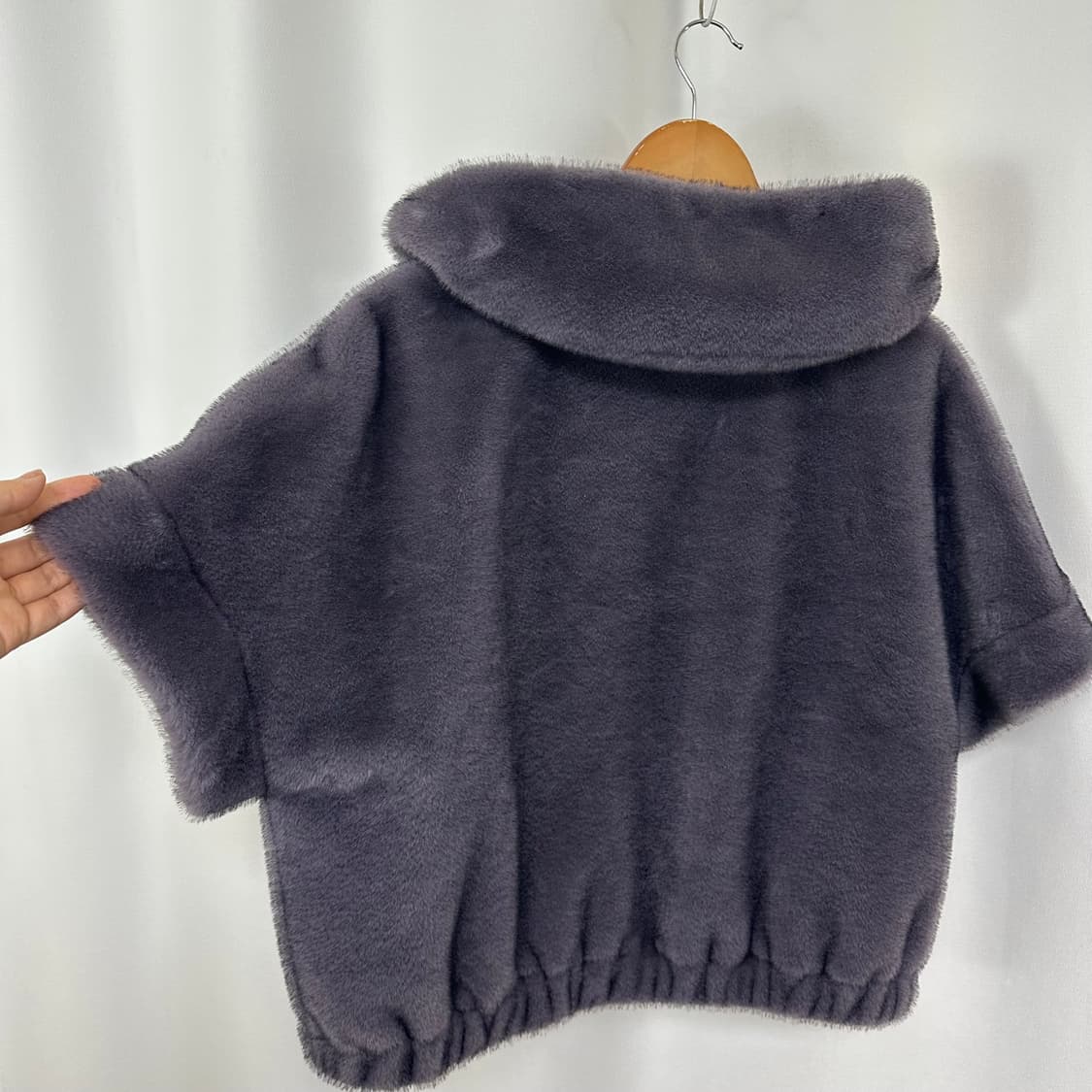 더아이잗 여자 반팔 퍼 조끼 55-66추천 상품이미지7