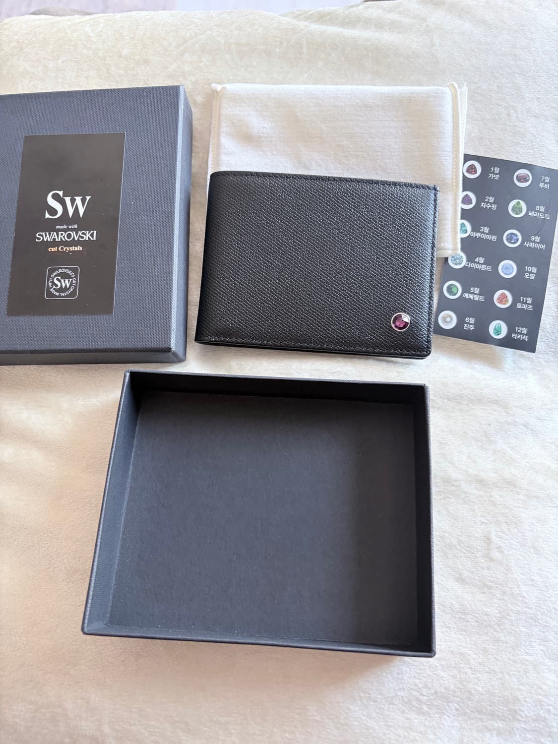 스와로브스키 탄생석 반지갑 상품이미지1