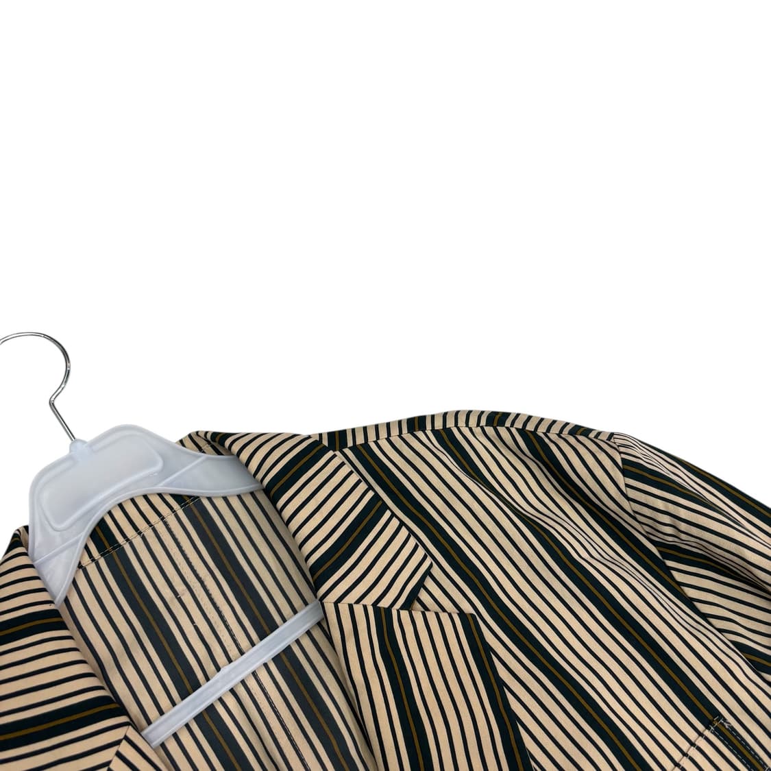 우영미 스트라이프 벨티드 블레이저 상품이미지3