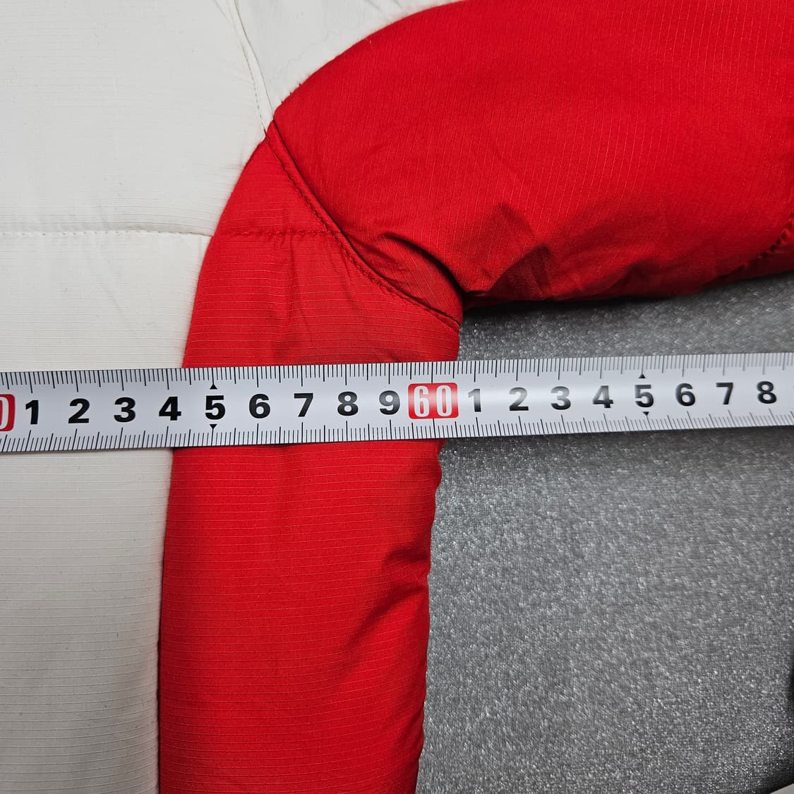 00's 아디다스 리버풀 팀가이스트 화이트 패딩 100 상품이미지7