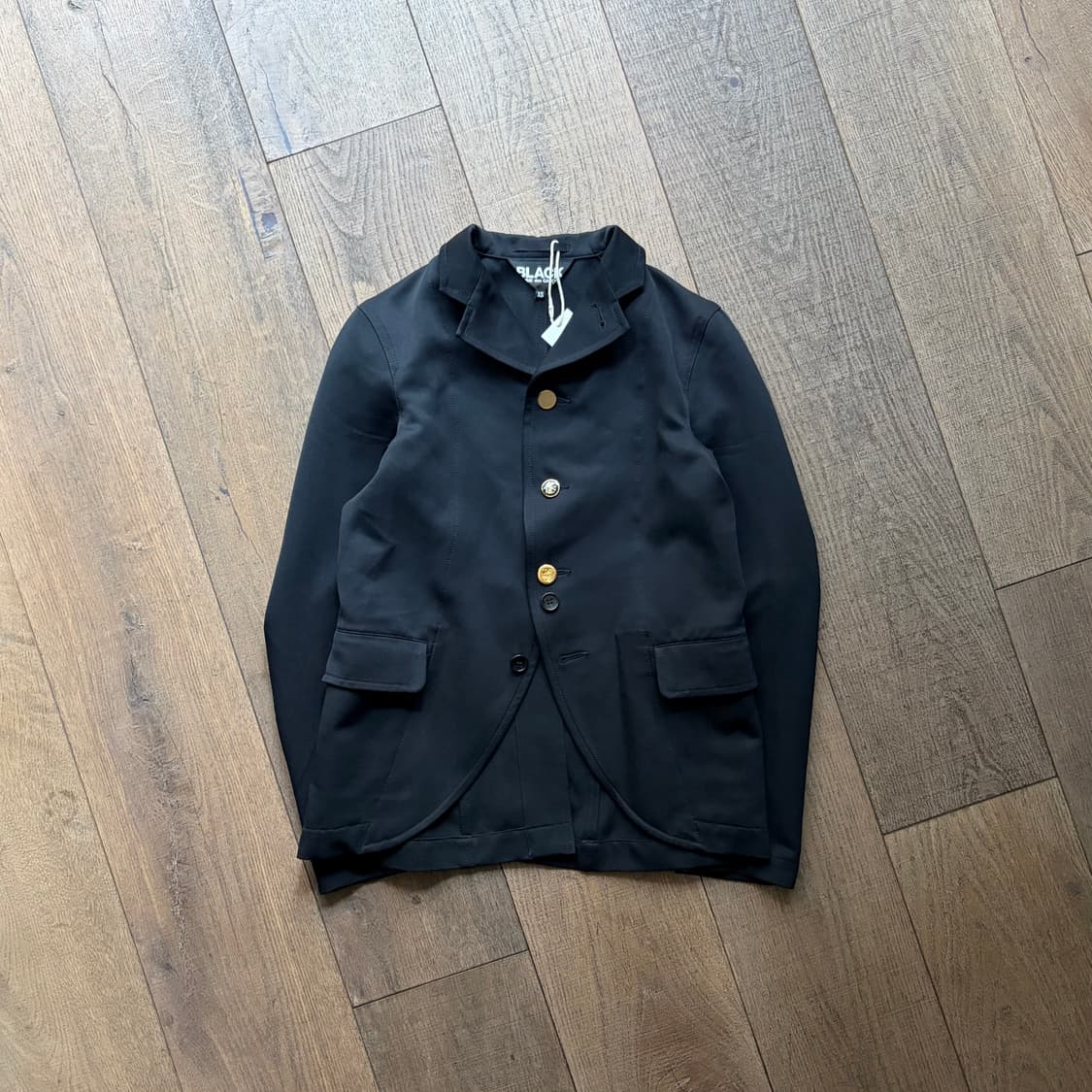 Button Detail Round Cut Jacket 상품이미지1