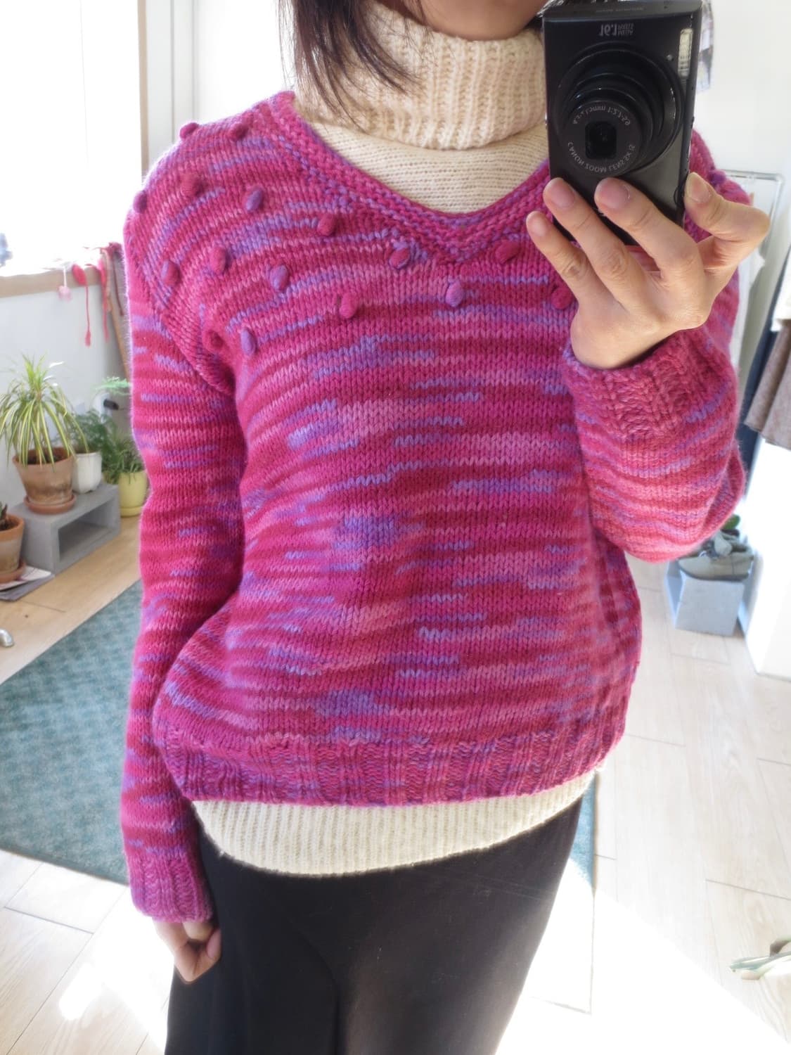 vintage pink knit 상품이미지8