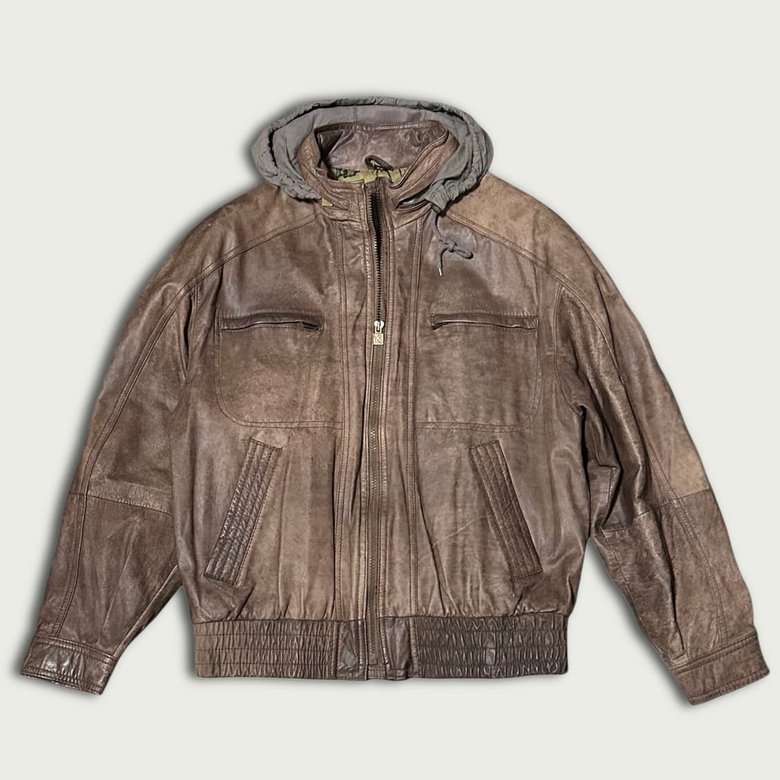 빈티지 레더 자켓 상품이미지1