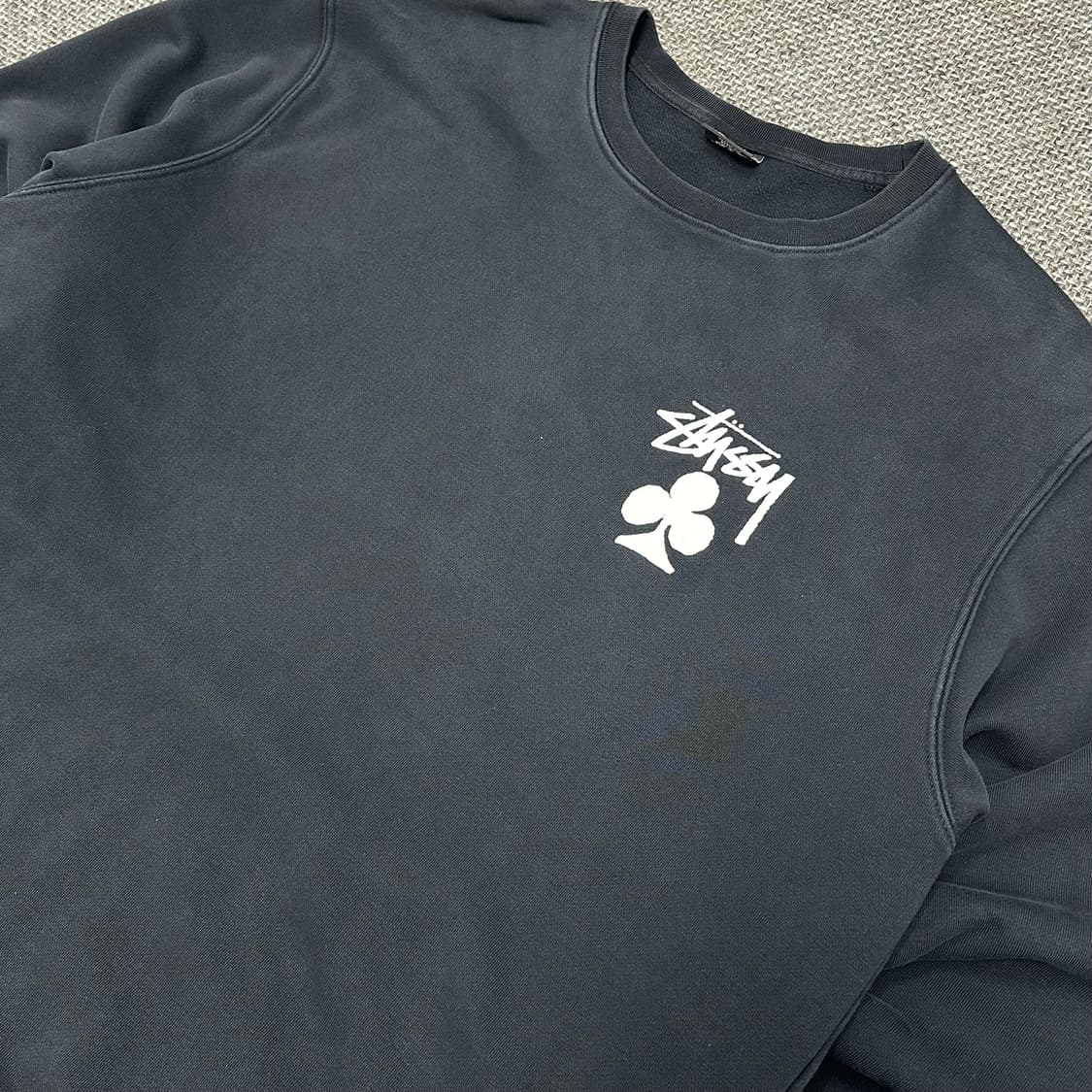 스투시 클로버 빈티지 맨투맨 L 상품이미지5