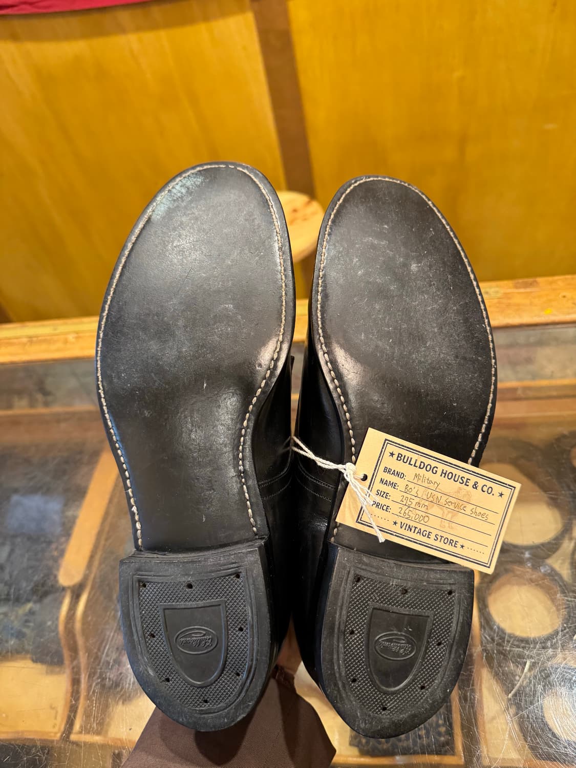 오리지널 80s USN Service Shoes (275,8.5) 상품이미지5