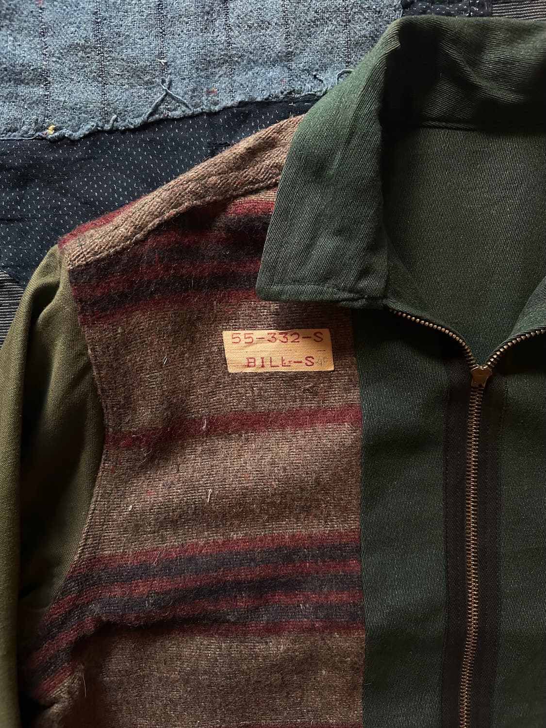 50s USA Whipcord Work Jacket 상품이미지8