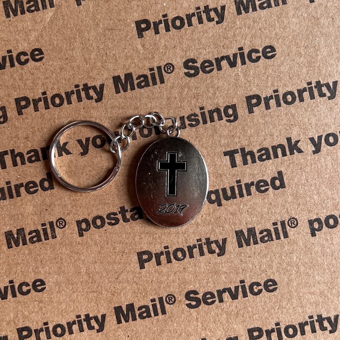 90s vtg Infant Jesus Keyring 상품이미지2