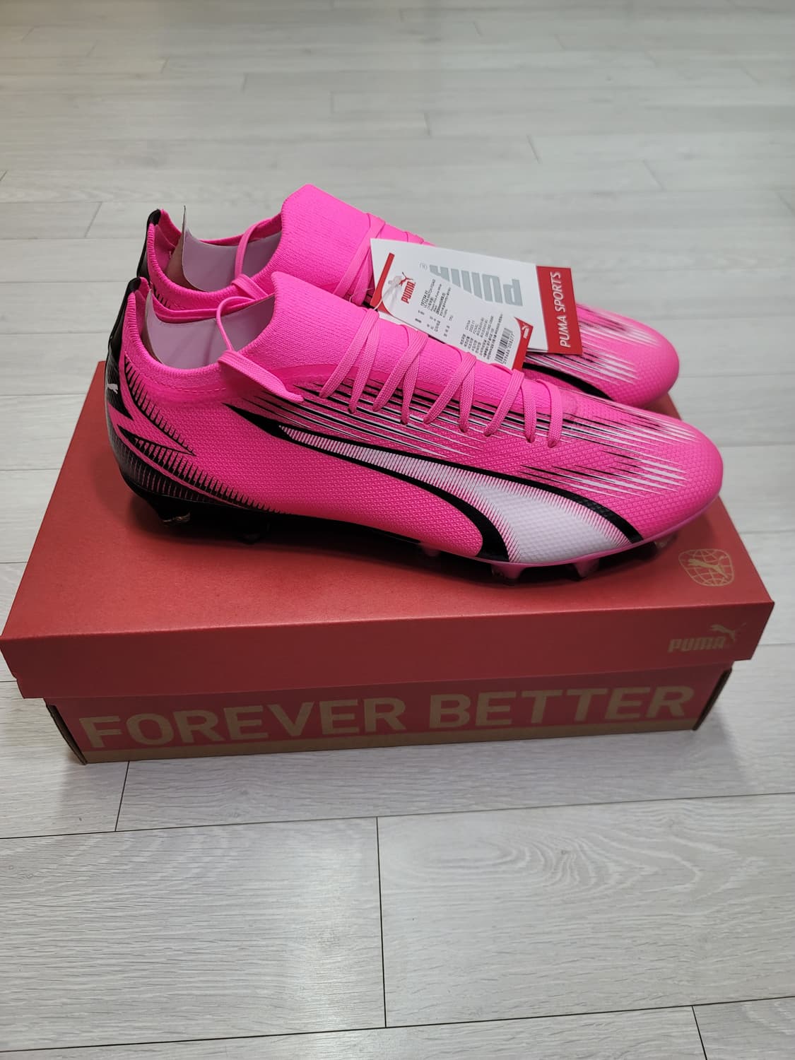 (285) 푸마 축구화 울트라 매치 FG/AG[대전 직거래도 가능] 상품이미지6