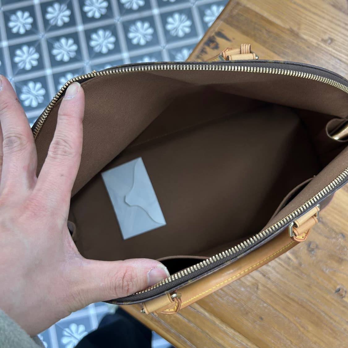 16071 - 루이비통 알마 pm 모노그램 토트백 상품이미지4