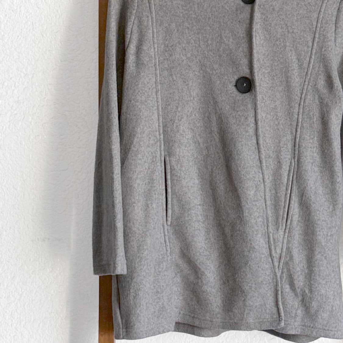 소프트 그레이 후드 탑 상품이미지4