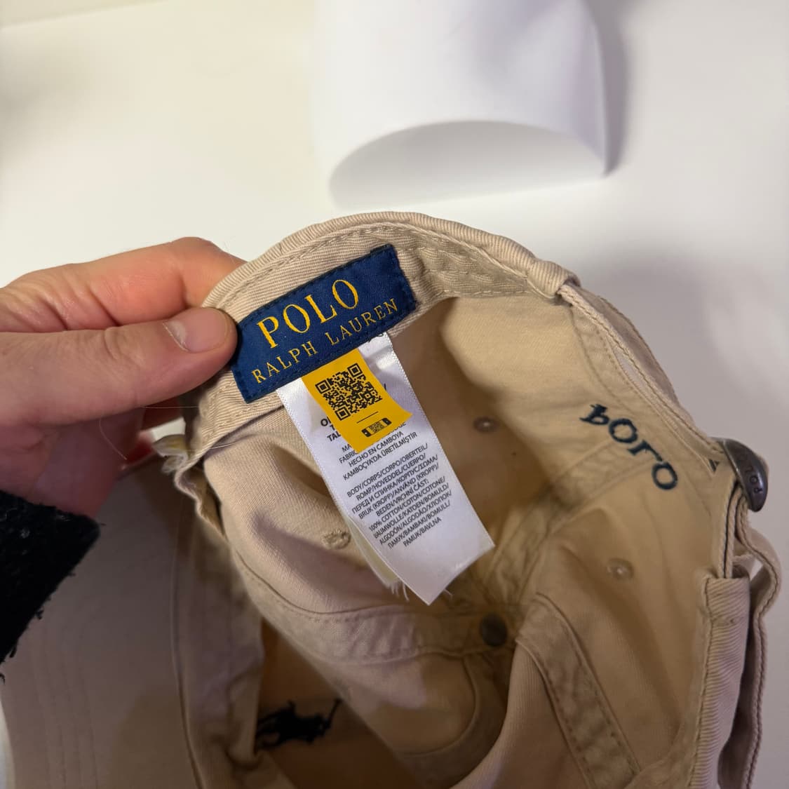 폴로 랄프로렌 로고 볼캡 상품이미지5