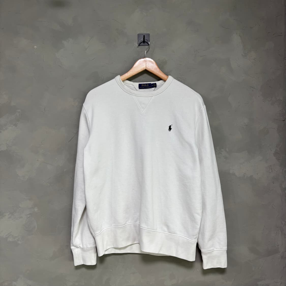 폴로 랄프로렌 신형 맨투맨 화이트 상품이미지1
