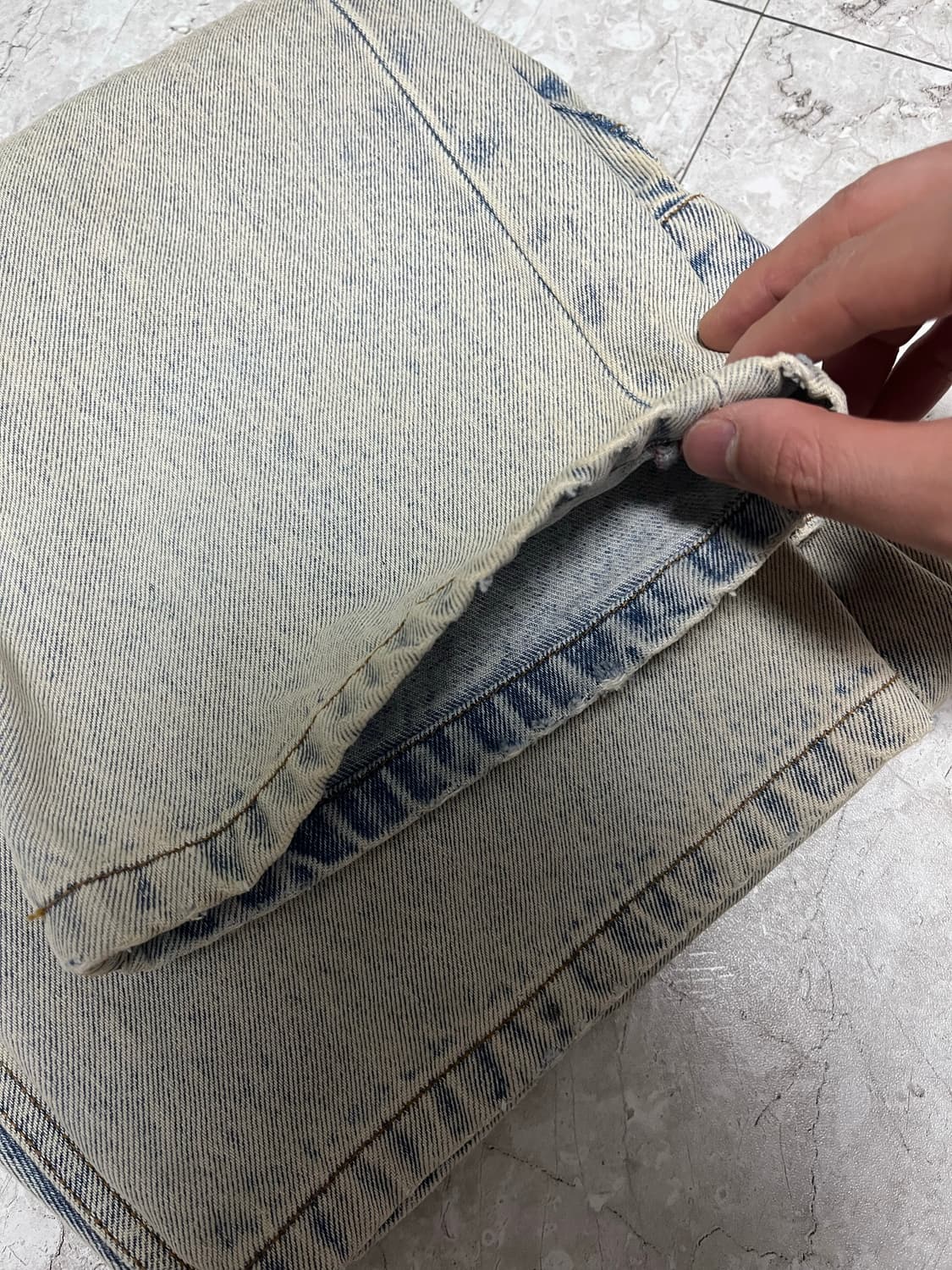 와이프로믹트 익스클루시브 블루 데님진 31 상품이미지6