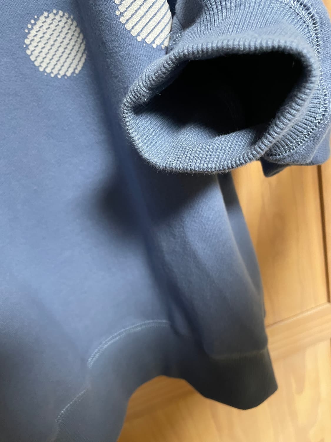 (택O새상품) 테켓 닷 컴 후드 집업 더스티 블루 M 상품이미지4