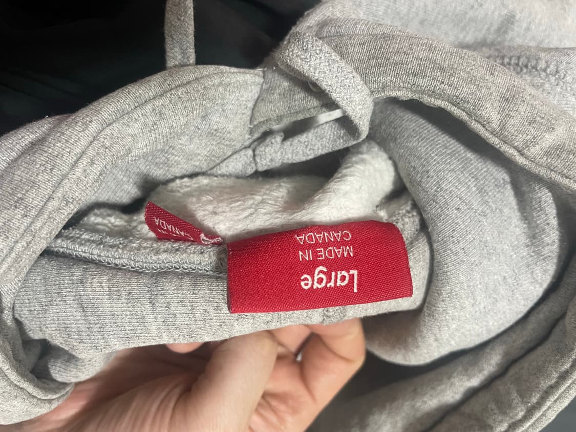 L) 슈프림 크로스 박스로고 후드티 상품이미지4