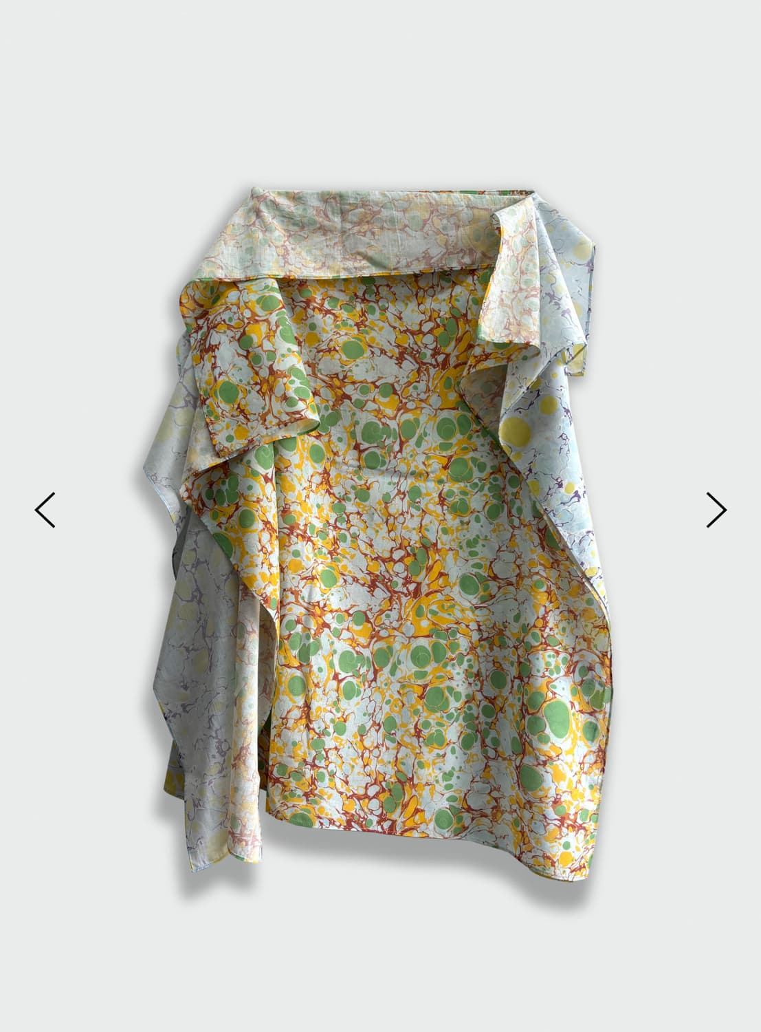 더즌매러 스카프 스커트 상품이미지3