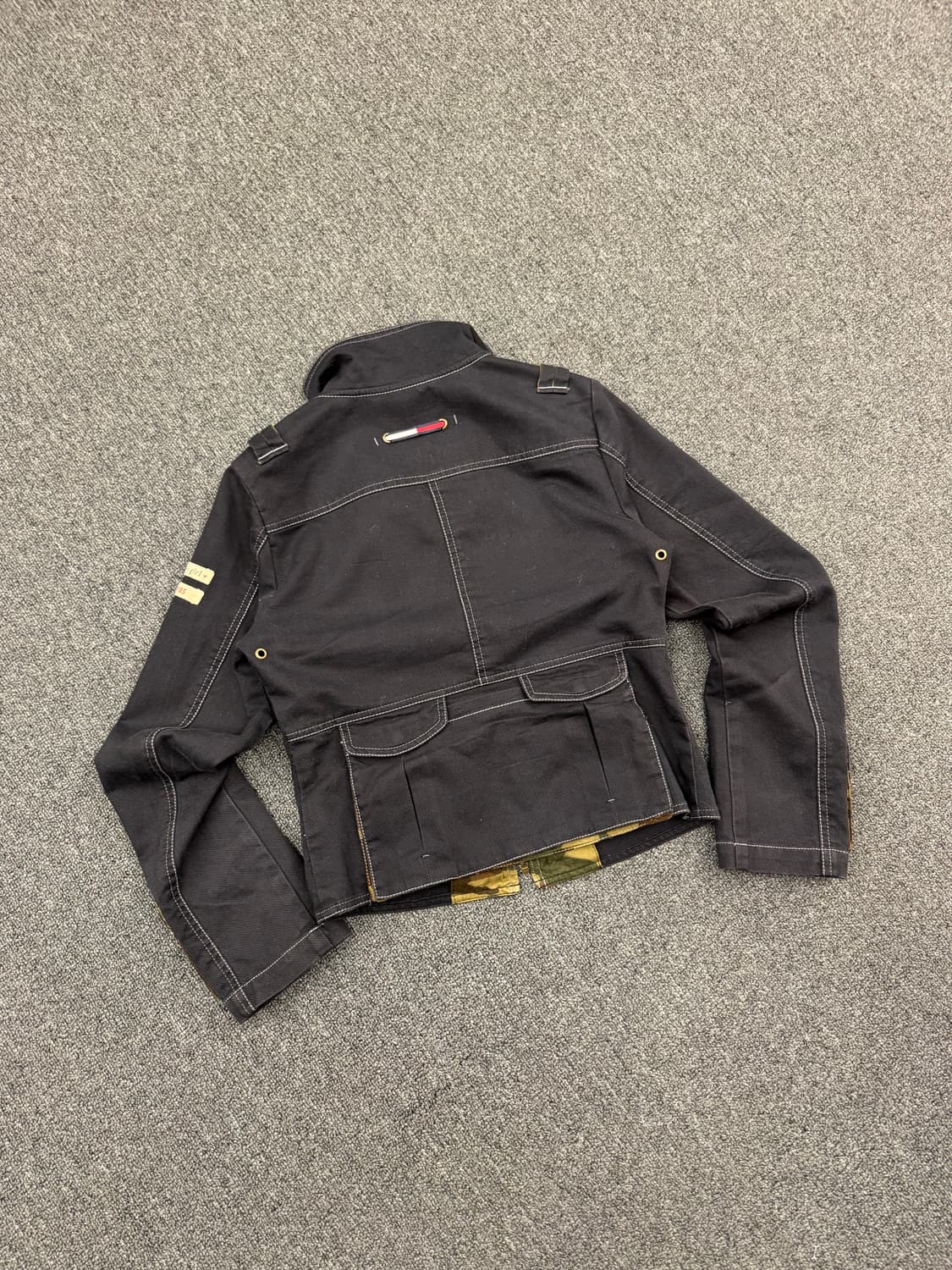 M)타미힐피거 빈티지 여성 멀티 포켓 크롭 필드자켓 상품이미지7