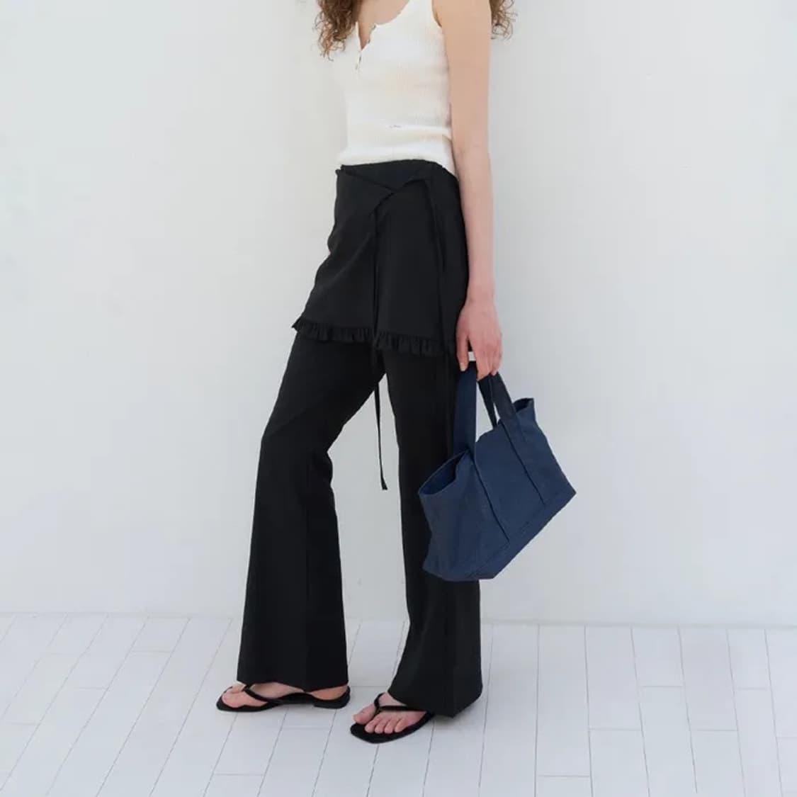 포에토 SILLING PANTS SKIRT SET 상품이미지1