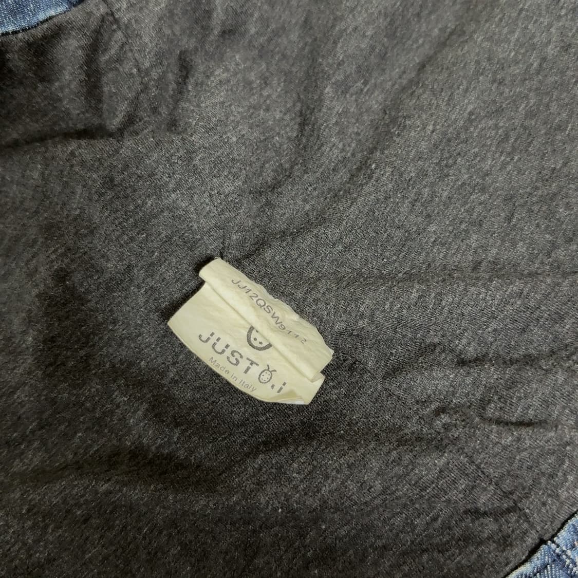 빈티지 이타리아 브랜드 라쿤퍼 데님 조끼 베스트 상품이미지5