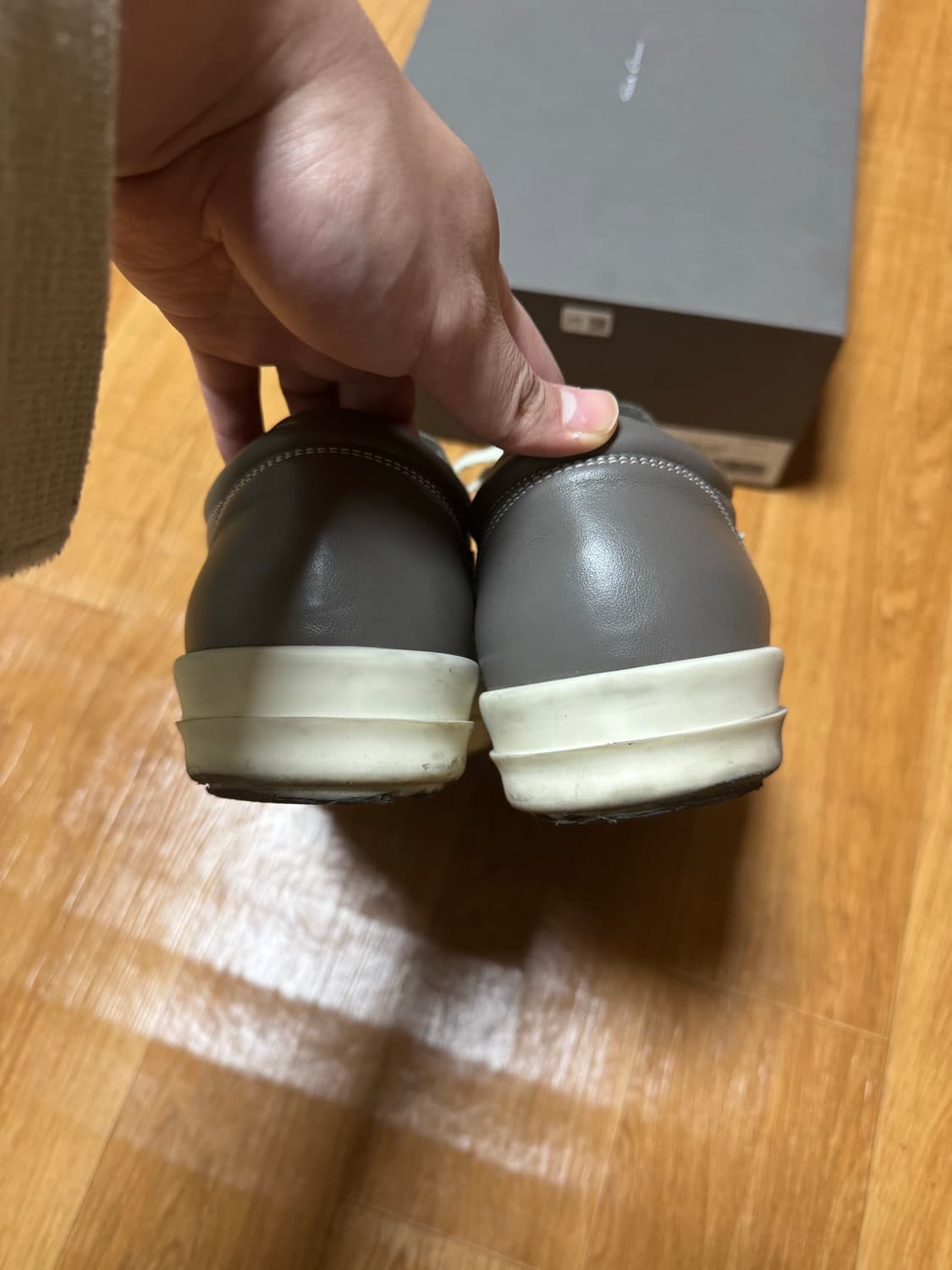 [44] 릭오웬스 빈티지 스니커즈 더스트 밀크 릭반스 상품이미지3