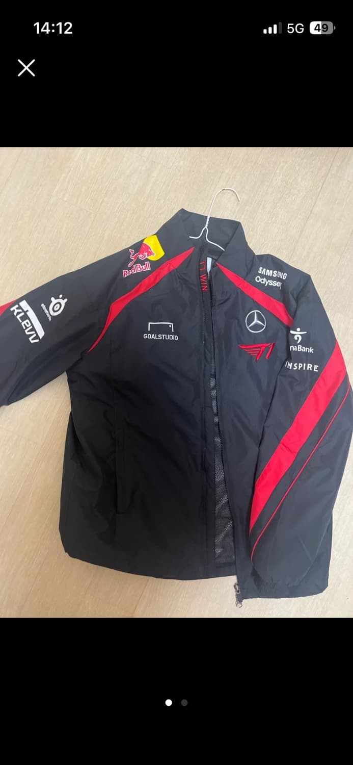 T1 팀 바람막이 2024 자켓 XS 노마킹 정품 페이커 상품이미지2