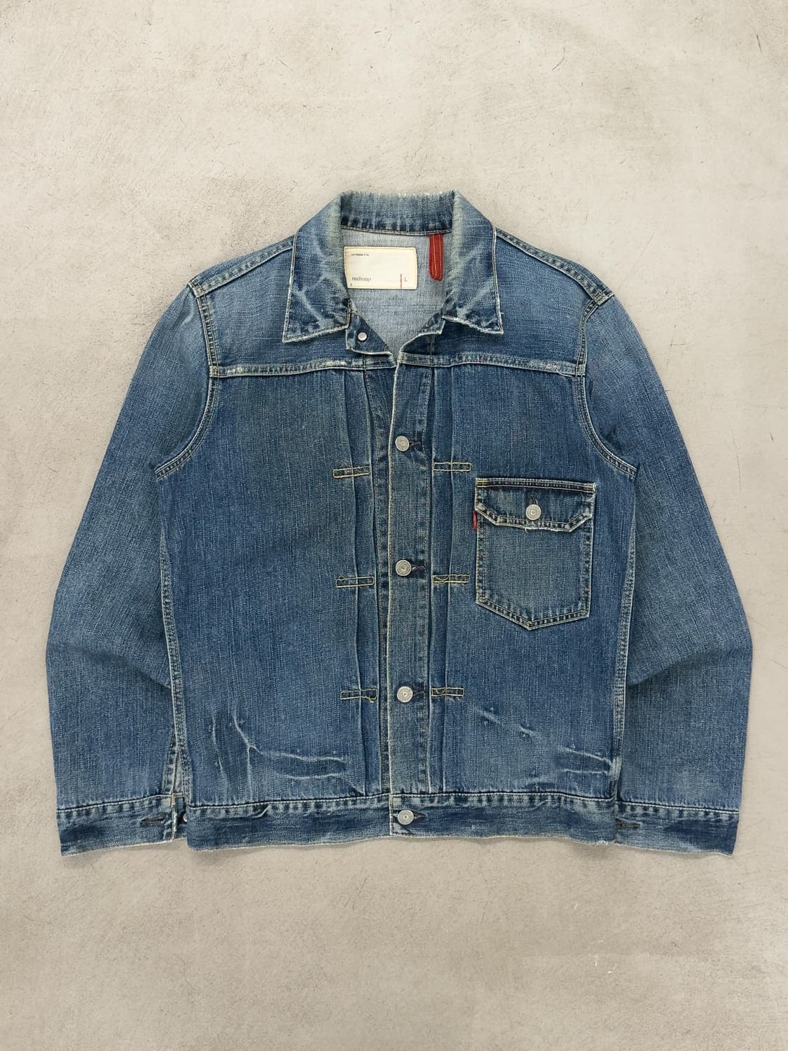 리바이스 redloop 1세대 데님 트러커 자켓 상품이미지1