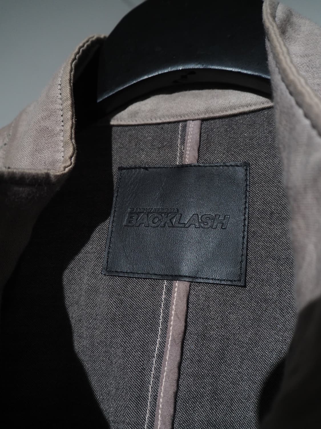 ISAMU KATAYAMA BACKLASH suede trim jacke 상품이미지8