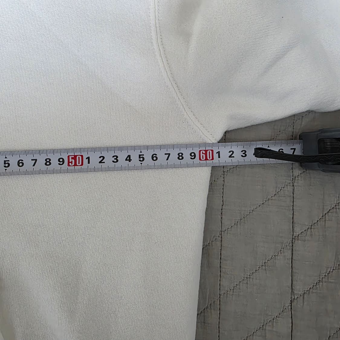 [L] 90s USA 빈티지 러셀 애슬레틱 후드집업 화이트 상품이미지7