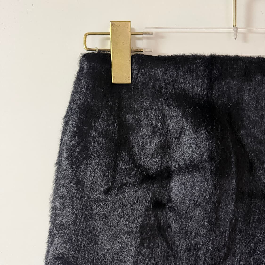 새상품 여자 퍼 미니스커트 S 상품이미지3