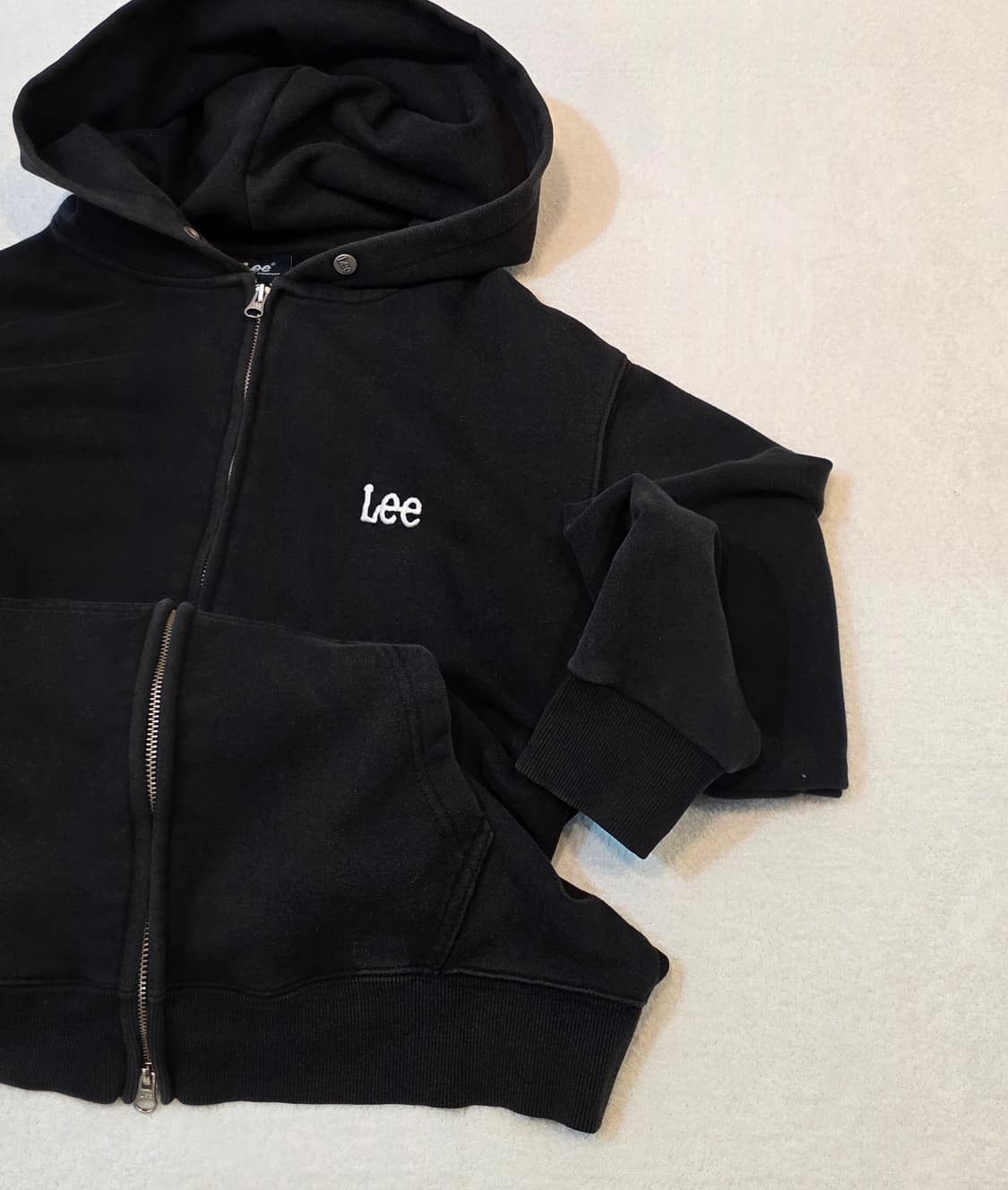 LEE 기모 후드 집업 상품이미지2