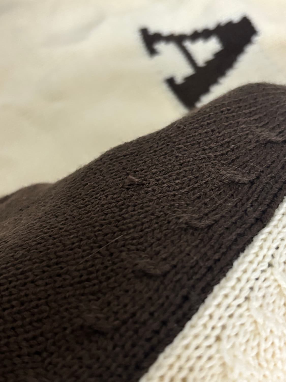 BASIC RAGLAN PULLOVER KNIT BROWN 상품이미지3