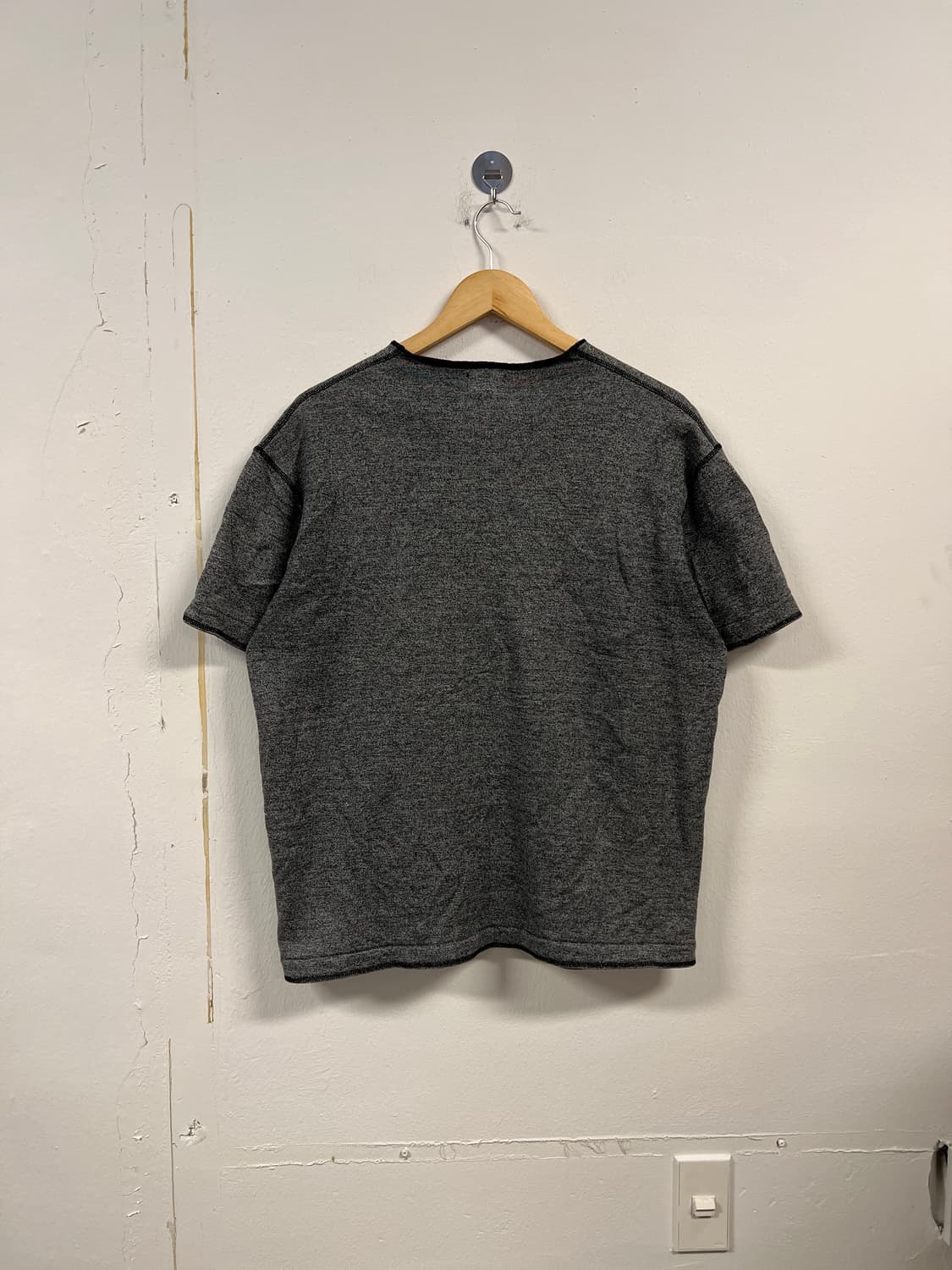 L) 빔즈 그레이 스키퍼 넥 반팔티 T291 상품이미지3