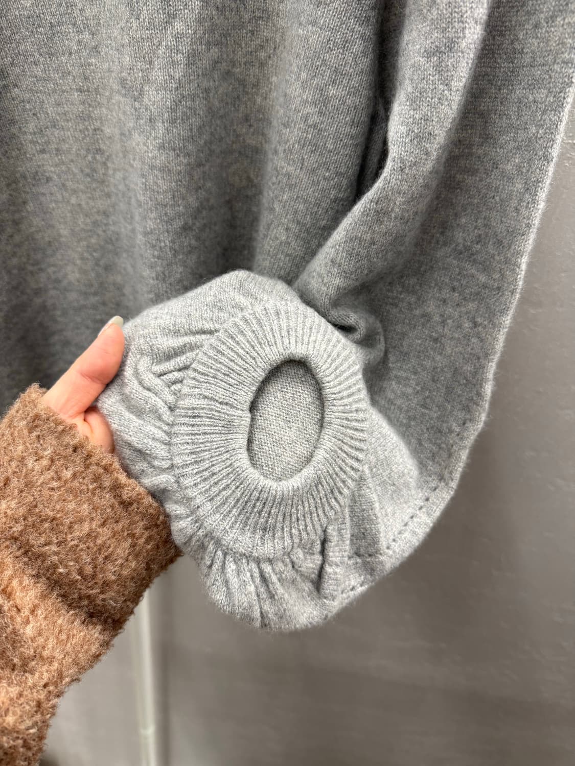 FRAME 프레임 캐시미어 울 니트 그레이 S/P 상품이미지5