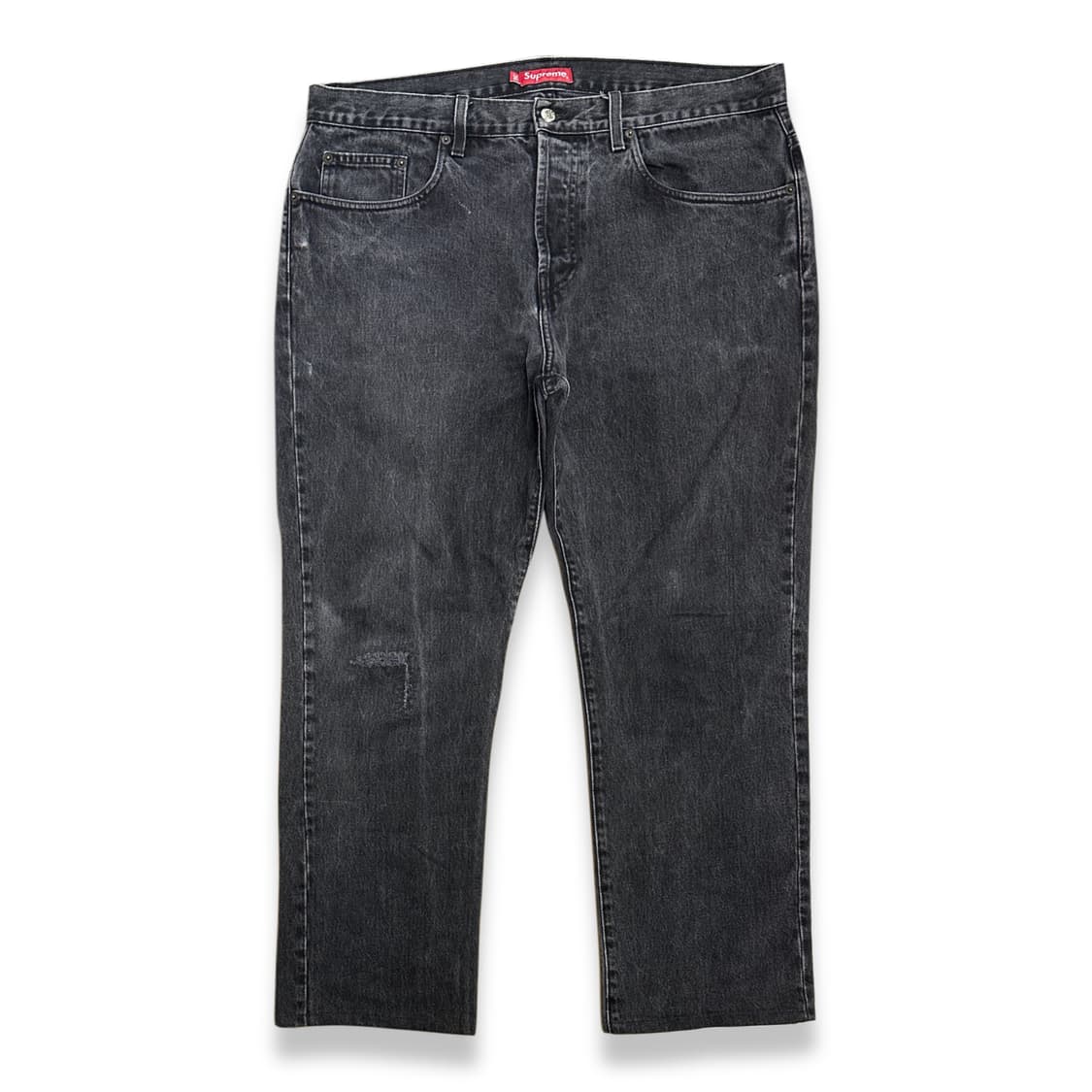 Supreme 레귤러 진 블랙 36 상품이미지2