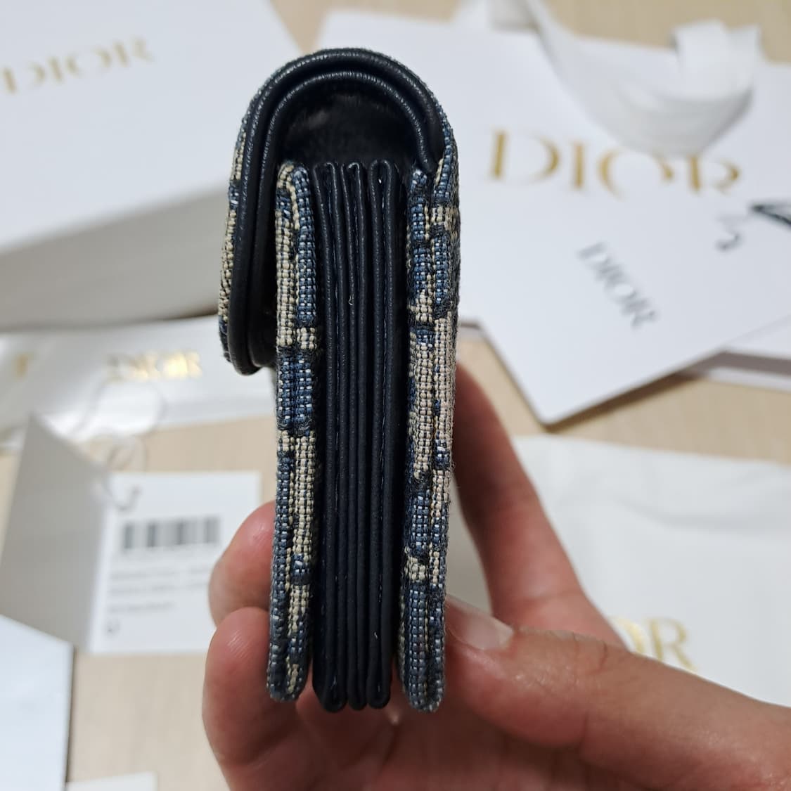 [100%/정품] 디올 새들 오블리크 아코디언 지갑,디올지갑,디올카드지갑 상품이미지7