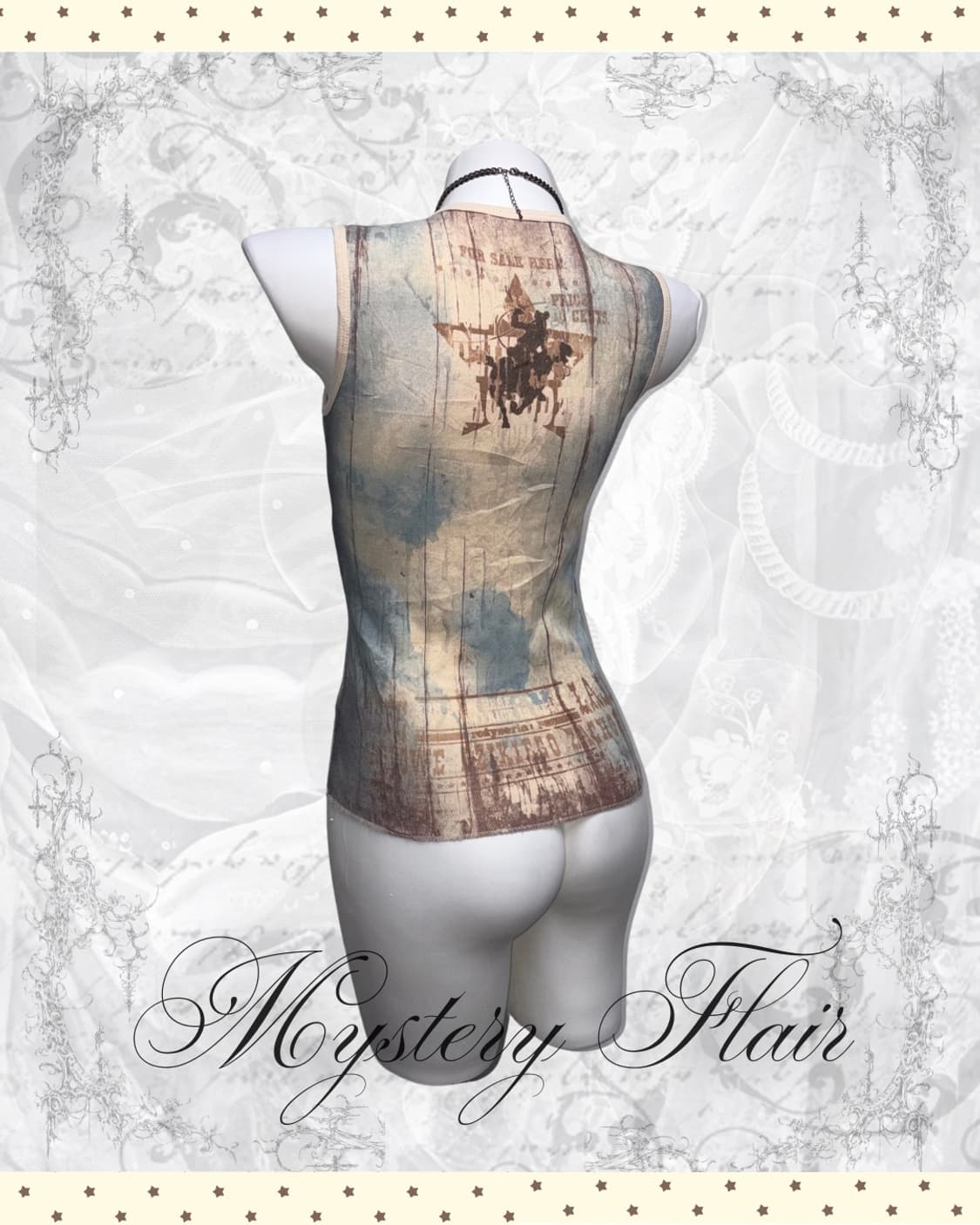 Skinnie minnie 00s 그런지 나시 상품이미지3