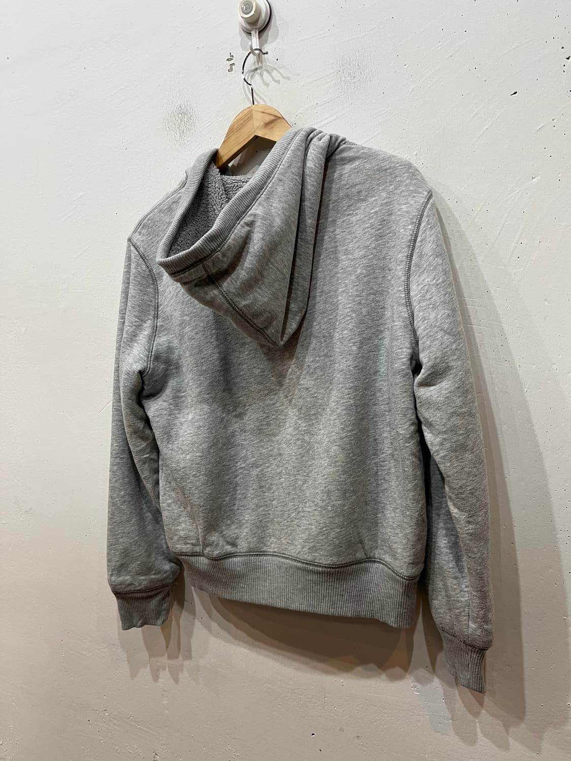 GAP 갭 이너플리스 후드집업 그레이  상품이미지4