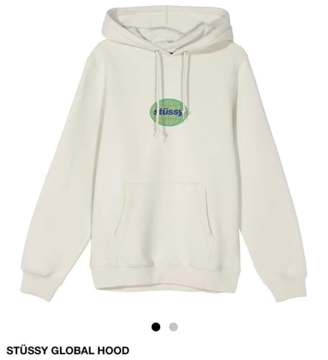 스투시 글로벌 후디 XL 상품이미지1