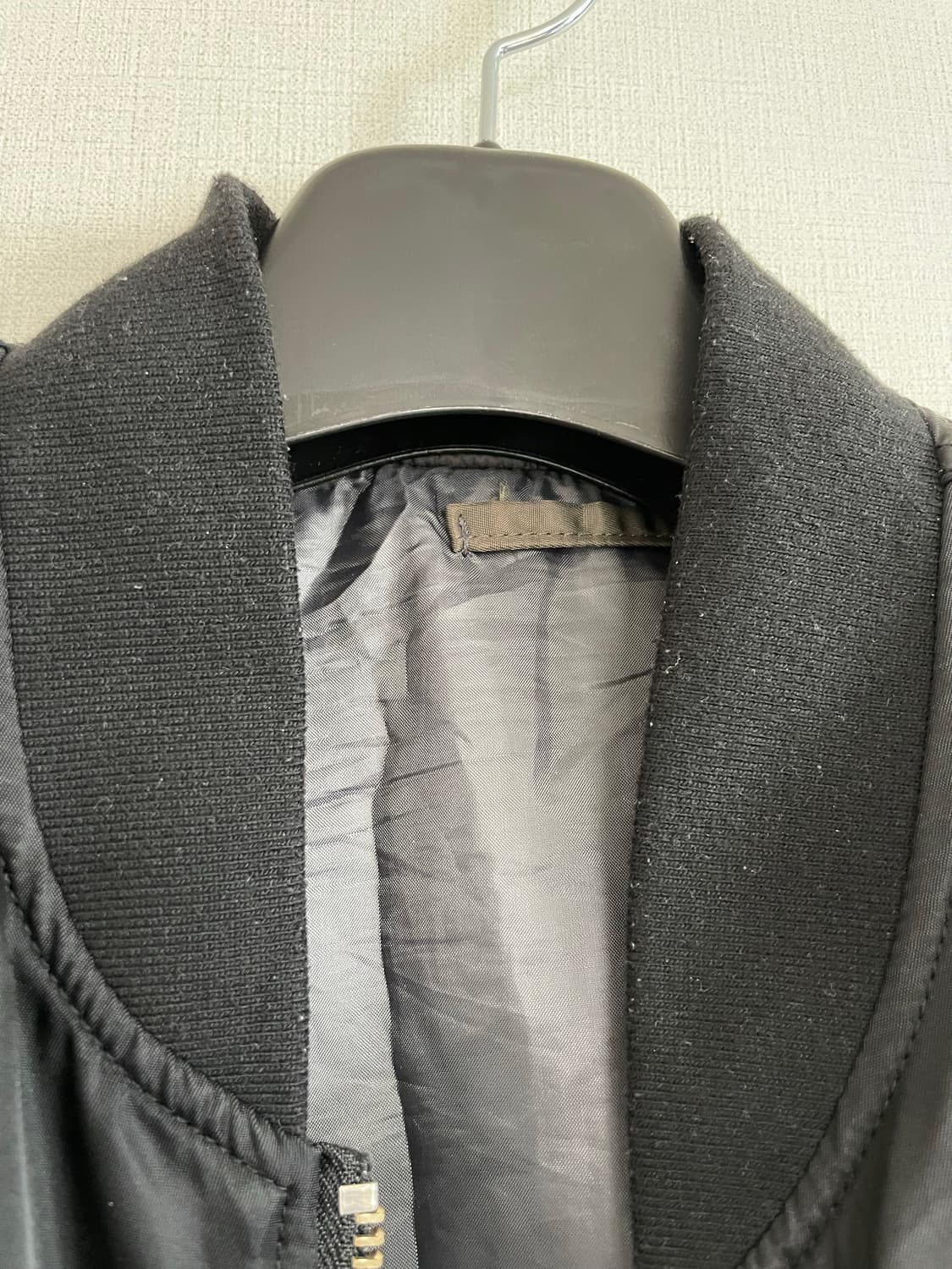 제멋 MA-1 블랙 M 상품이미지3